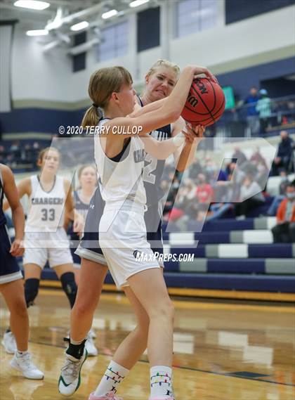 Thumbnail 2 in Copper Hills vs. Corner Canyon (Charger Winter Classic) photogallery.
