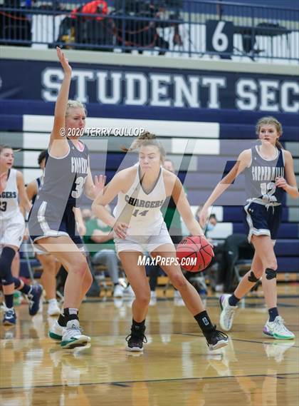 Thumbnail 3 in Copper Hills vs. Corner Canyon (Charger Winter Classic) photogallery.