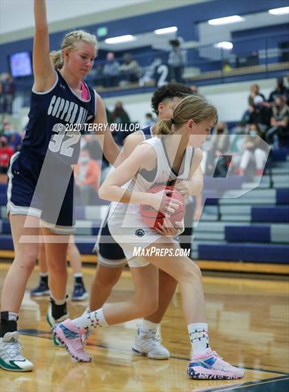 Thumbnail 3 in Copper Hills vs. Corner Canyon (Charger Winter Classic) photogallery.