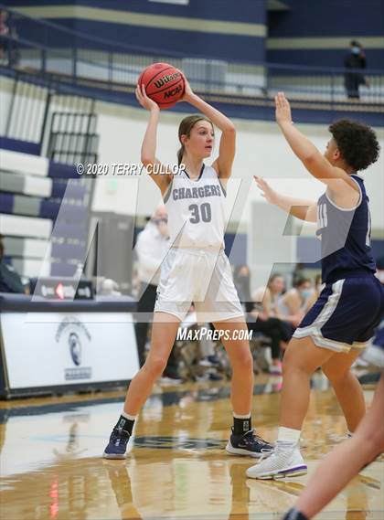 Thumbnail 1 in Copper Hills vs. Corner Canyon (Charger Winter Classic) photogallery.