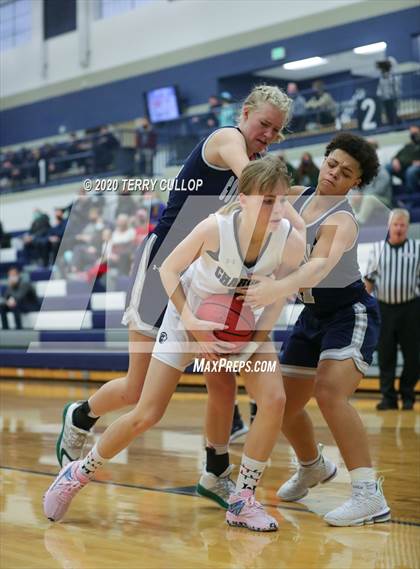 Thumbnail 1 in Copper Hills vs. Corner Canyon (Charger Winter Classic) photogallery.