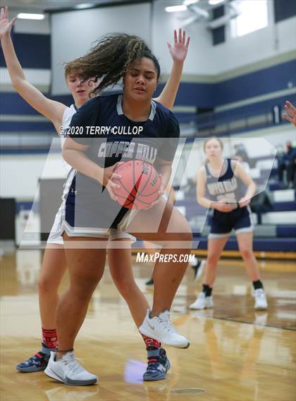 Thumbnail 3 in Copper Hills vs. Corner Canyon (Charger Winter Classic) photogallery.