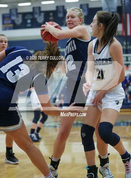 Thumbnail 2 in Copper Hills vs. Corner Canyon (Charger Winter Classic) photogallery.