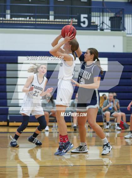 Thumbnail 2 in Copper Hills vs. Corner Canyon (Charger Winter Classic) photogallery.