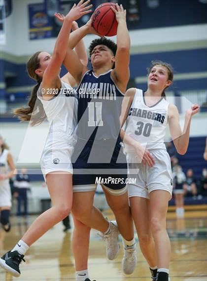 Thumbnail 1 in Copper Hills vs. Corner Canyon (Charger Winter Classic) photogallery.