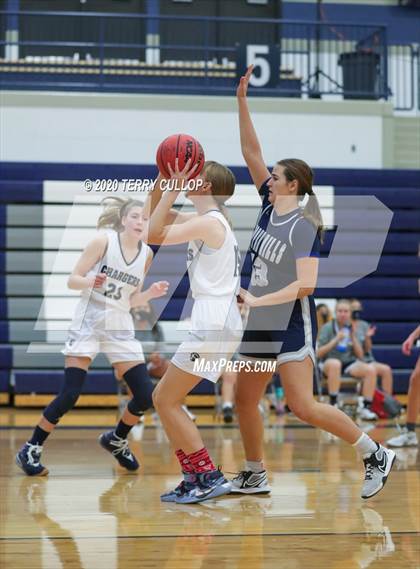 Thumbnail 1 in Copper Hills vs. Corner Canyon (Charger Winter Classic) photogallery.
