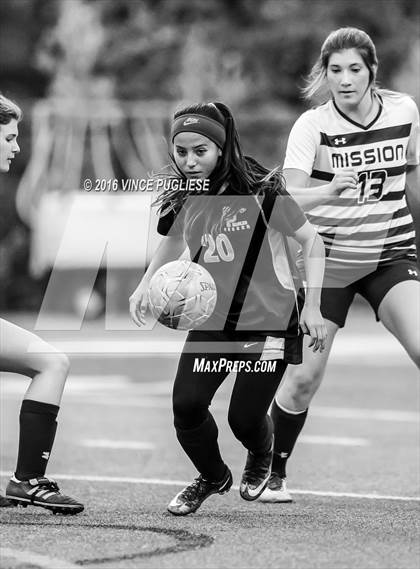 Thumbnail 1 in Oak Park vs. Mission Prep (Grace Brethren Tourney) photogallery.