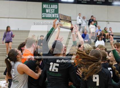Thumbnail 1 in Millard North @ Millard West (NSAA A-5 District Final) photogallery.