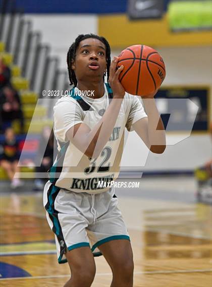 Thumbnail 3 in Bernalillo vs. Del Norte (Bobby Rodriguez Capital City Tournament) photogallery.