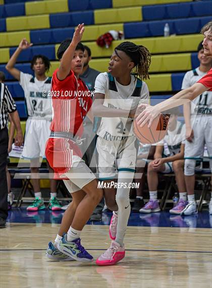 Thumbnail 3 in Bernalillo vs. Del Norte (Bobby Rodriguez Capital City Tournament) photogallery.