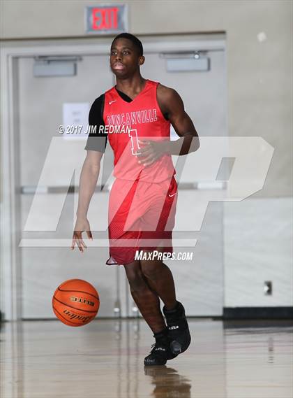 Thumbnail 1 in Duncanville vs. Tompkins (McDonald's Texas Invitational) photogallery.