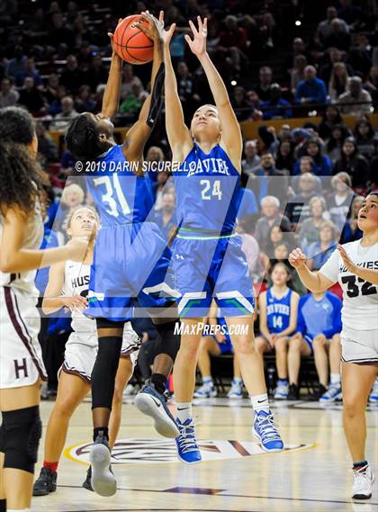 Thumbnail 2 in Xavier College Prep vs. Hamilton (AIA 6A Finals) photogallery.