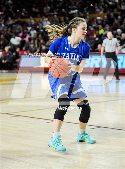 Thumbnail 3 in Xavier College Prep vs. Hamilton (AIA 6A Finals) photogallery.