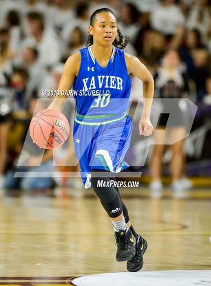 Thumbnail 1 in Xavier College Prep vs. Hamilton (AIA 6A Finals) photogallery.