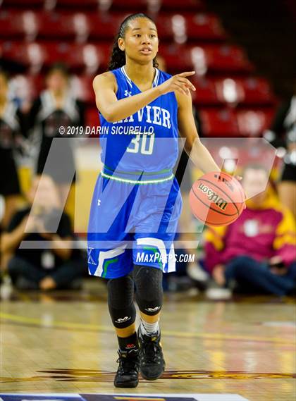 Thumbnail 1 in Xavier College Prep vs. Hamilton (AIA 6A Finals) photogallery.