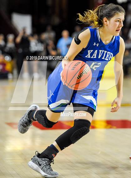 Thumbnail 1 in Xavier College Prep vs. Hamilton (AIA 6A Finals) photogallery.