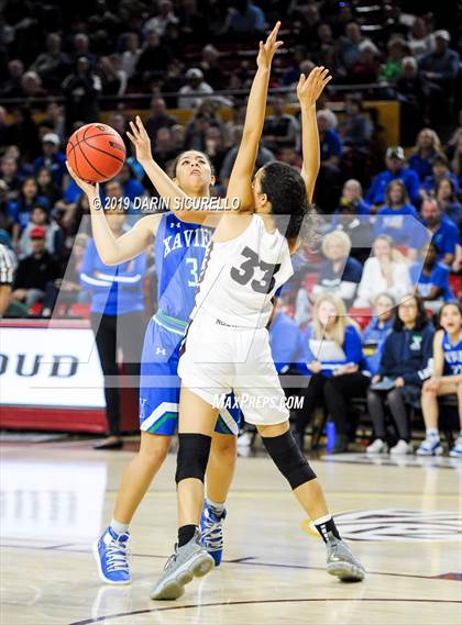 Thumbnail 1 in Xavier College Prep vs. Hamilton (AIA 6A Finals) photogallery.