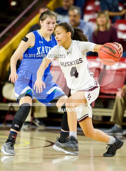 Thumbnail 2 in Xavier College Prep vs. Hamilton (AIA 6A Finals) photogallery.