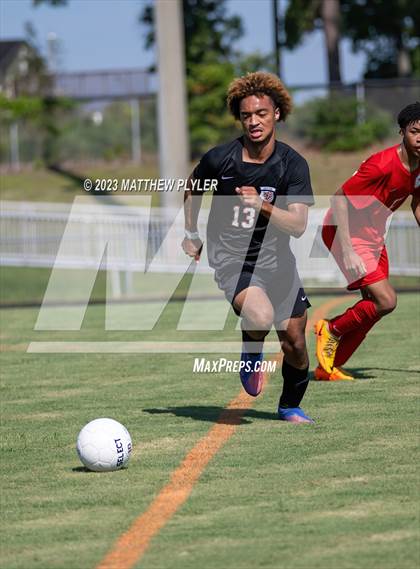 Thumbnail 2 in South View vs Seventy-First (3rd Annual 'B-Nice To You Heart' Boys' Soccer Jamboree) photogallery.