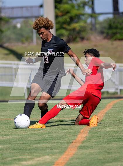 Thumbnail 1 in South View vs Seventy-First (3rd Annual 'B-Nice To You Heart' Boys' Soccer Jamboree) photogallery.