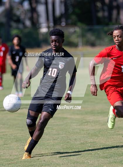 Thumbnail 2 in South View vs Seventy-First (3rd Annual 'B-Nice To You Heart' Boys' Soccer Jamboree) photogallery.