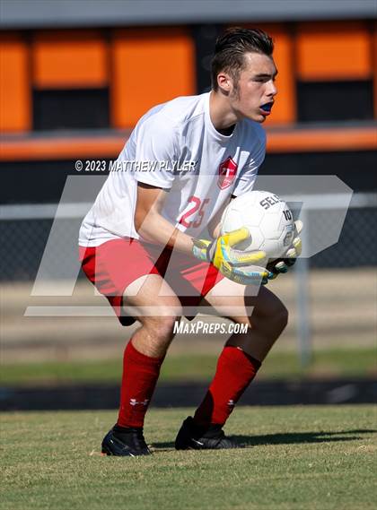 Thumbnail 2 in South View vs Seventy-First (3rd Annual 'B-Nice To You Heart' Boys' Soccer Jamboree) photogallery.