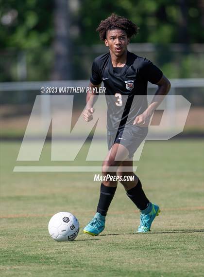 Thumbnail 2 in South View vs Seventy-First (3rd Annual 'B-Nice To You Heart' Boys' Soccer Jamboree) photogallery.