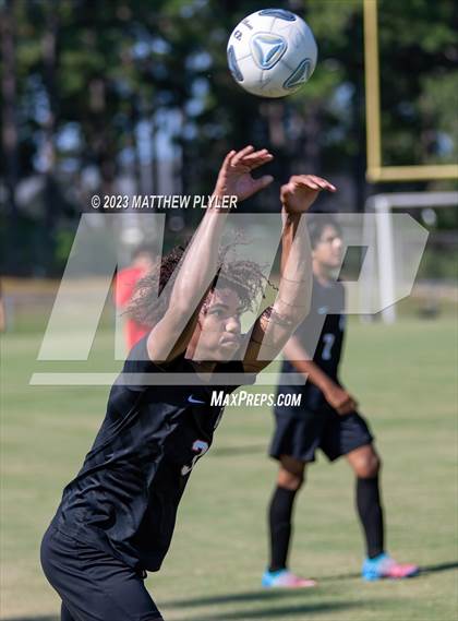 Thumbnail 2 in South View vs Seventy-First (3rd Annual 'B-Nice To You Heart' Boys' Soccer Jamboree) photogallery.