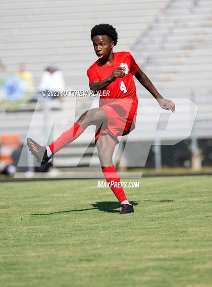 Thumbnail 3 in South View vs Seventy-First (3rd Annual 'B-Nice To You Heart' Boys' Soccer Jamboree) photogallery.