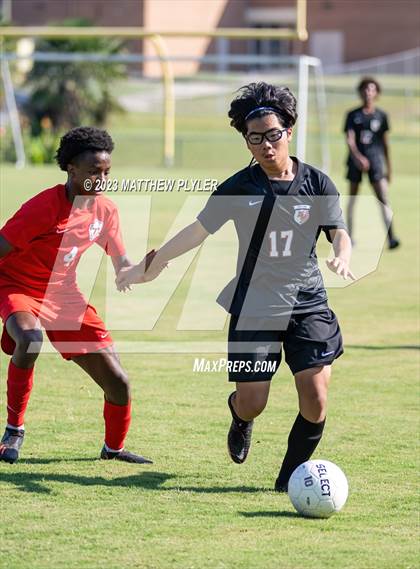 Thumbnail 1 in South View vs Seventy-First (3rd Annual 'B-Nice To You Heart' Boys' Soccer Jamboree) photogallery.