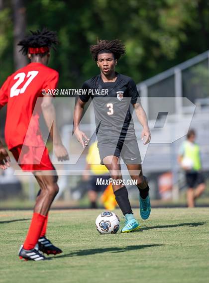 Thumbnail 2 in South View vs Seventy-First (3rd Annual 'B-Nice To You Heart' Boys' Soccer Jamboree) photogallery.