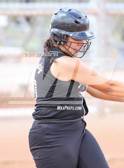Thumbnail 1 in Tonopah Valley vs Tombstone (Chandler Prep Softball Classic)  photogallery.