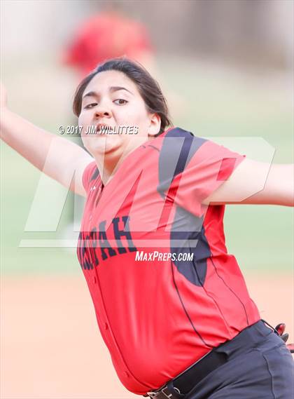 Thumbnail 1 in Tonopah Valley vs Tombstone (Chandler Prep Softball Classic)  photogallery.