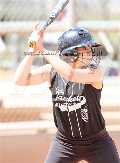 Thumbnail 2 in Tonopah Valley vs Tombstone (Chandler Prep Softball Classic)  photogallery.