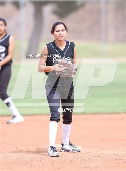 Thumbnail 1 in Tonopah Valley vs Tombstone (Chandler Prep Softball Classic)  photogallery.