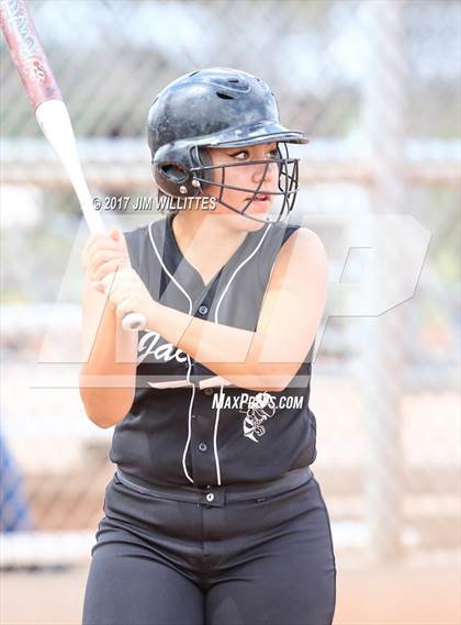 Thumbnail 2 in Tonopah Valley vs Tombstone (Chandler Prep Softball Classic)  photogallery.