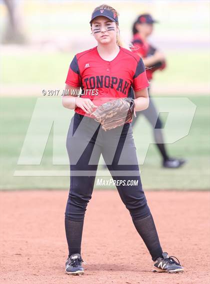 Thumbnail 1 in Tonopah Valley vs Tombstone (Chandler Prep Softball Classic)  photogallery.