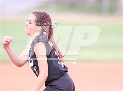 Thumbnail 3 in Tonopah Valley vs Tombstone (Chandler Prep Softball Classic)  photogallery.