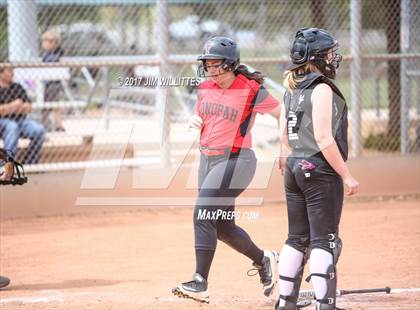 Thumbnail 1 in Tonopah Valley vs Tombstone (Chandler Prep Softball Classic)  photogallery.