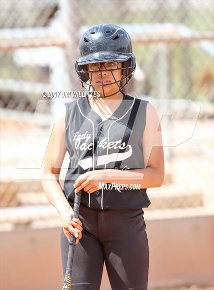 Thumbnail 3 in Tonopah Valley vs Tombstone (Chandler Prep Softball Classic)  photogallery.