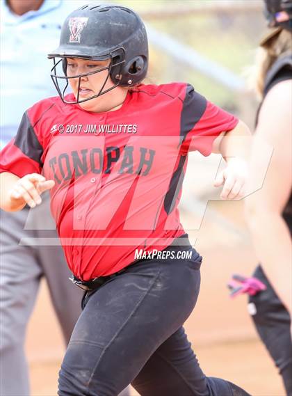 Thumbnail 3 in Tonopah Valley vs Tombstone (Chandler Prep Softball Classic)  photogallery.