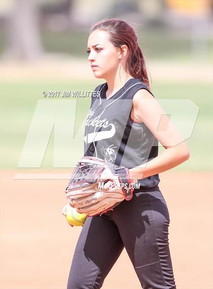 Thumbnail 3 in Tonopah Valley vs Tombstone (Chandler Prep Softball Classic)  photogallery.