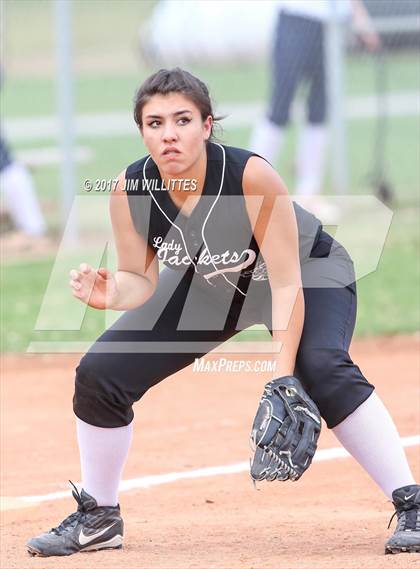 Thumbnail 2 in Tonopah Valley vs Tombstone (Chandler Prep Softball Classic)  photogallery.