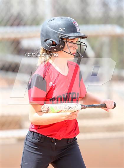 Thumbnail 2 in Tonopah Valley vs Tombstone (Chandler Prep Softball Classic)  photogallery.
