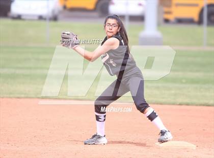 Thumbnail 1 in Tonopah Valley vs Tombstone (Chandler Prep Softball Classic)  photogallery.