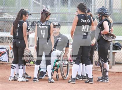 Thumbnail 1 in Tonopah Valley vs Tombstone (Chandler Prep Softball Classic)  photogallery.