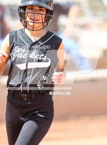 Thumbnail 1 in Tonopah Valley vs Tombstone (Chandler Prep Softball Classic)  photogallery.
