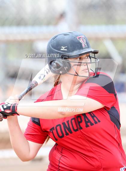 Thumbnail 2 in Tonopah Valley vs Tombstone (Chandler Prep Softball Classic)  photogallery.