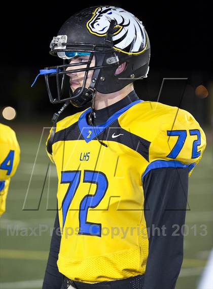 Thumbnail 1 in Lincoln @ Inderkum (CIF SJS Playoff) photogallery.