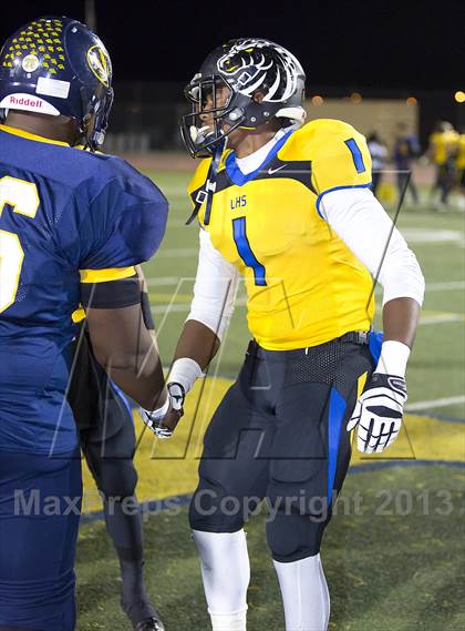 Thumbnail 1 in Lincoln @ Inderkum (CIF SJS Playoff) photogallery.